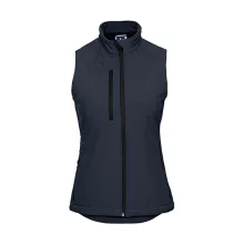 Női ujjatlan mellény Russell Europe Ladies' Softshell Gilet 2XL, Sötétkék (navy)