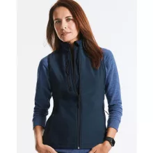 Női ujjatlan mellény Russell Europe Ladies\' Softshell Gilet L, Piros