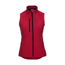 Női ujjatlan mellény Russell Europe Ladies' Softshell Gilet 2XL, Piros
