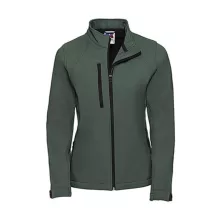 Női Kabát   Russell Europe Ladies Softshell Jacket -L (40), Sötétzöld