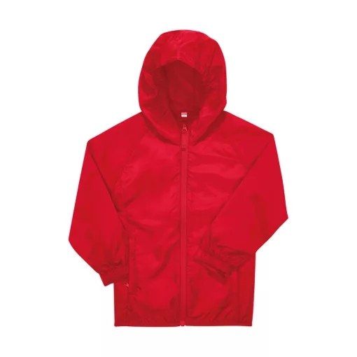 B and C #Reset Windbreaker széldzseki /kids JK001 Red 5/6 (110/116)