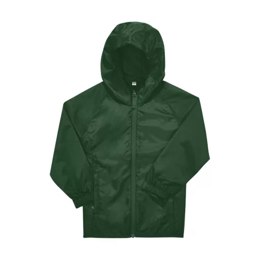 B and C #Reset Windbreaker széldzseki /kids JK001 Bottle Green 7/8 (122/128)