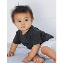 Bébi rövid ujjú póló Bella Canvas Baby Jersey Short Sleeve Tee 18-24, Aszfalt szürke