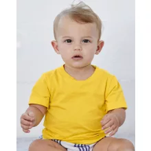 Bébi rövid ujjú póló Bella Canvas Baby Jersey Short Sleeve Tee 18-24, Aszfalt szürke
