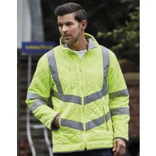 Uniszex Kabát  Hosszú ujjú Yoko Fluo Kensington Jacket -3XL, Sötétkék (navy)