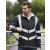 Uniszex Kabát  Hosszú ujjú Yoko Fluo Kensington Jacket -XS, Fluo Narancs