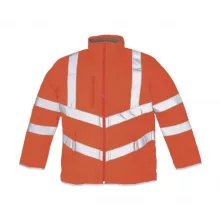 Uniszex Kabát  Hosszú ujjú Yoko Fluo Kensington Jacket -XS, Fluo Narancs