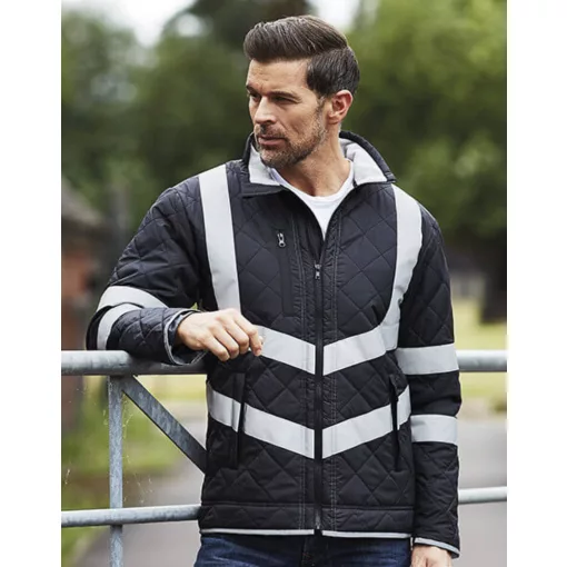 Uniszex Kabát  Hosszú ujjú Yoko Fluo Kensington Jacket -XS, Fluo Sárga