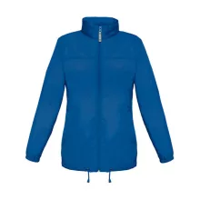 Női Kabát Kapucnis  B&C Sirocco/women Windbreaker  Királykék
