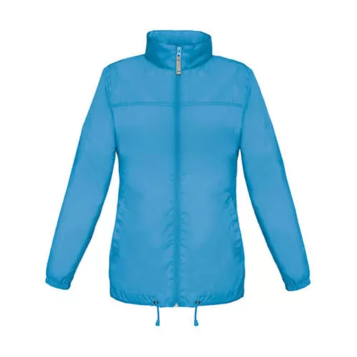 Női Kabát Kapucnis  B&C Sirocco/women Windbreaker  Lila