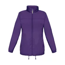 Női Kabát Kapucnis  B&C Sirocco/women Windbreaker  Lila