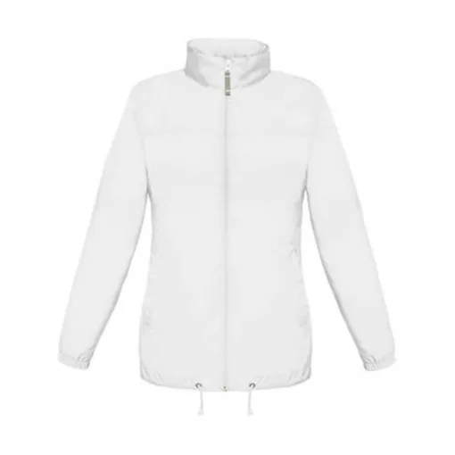 Női Kabát Kapucnis  B&C Sirocco/women Windbreaker  Lila