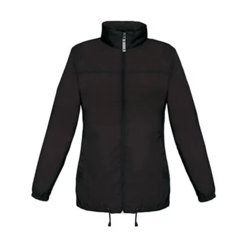 Női Kabát Kapucnis  B&C Sirocco/women Windbreaker  Narancssárga