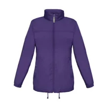 Női Kabát Kapucnis  B&C Sirocco/women Windbreaker  Narancssárga