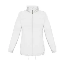 Női Kabát Kapucnis  B&C Sirocco/women Windbreaker  Pixel lime zöld
