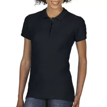 Női Galléros póló  Rövid ujjú Gildan Softstyle Ladies Double Pique Polo   Piros   urespolo.hu