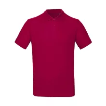 Férfi rövid ujjú organikus galléros póló B and C Organic Inspire Polo /men S, Sorbet