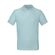 Férfi rövid ujjú organikus galléros póló B and C Organic Inspire Polo /men S, Millenáris menta