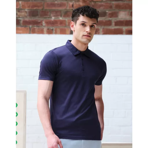 Férfi rövid ujjú póló Regatta Honestly Made Recycled Polo L, Sötétkék (navy)