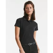 Női Galléros póló Rövid ujjú Russell Europe Ladies Piqué Polo   Fehér   urespolo.hu