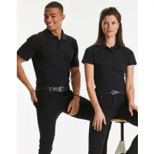 Női Galléros póló Rövid ujjú Russell Europe Ladies Piqué Polo   Fehér   urespolo.hu