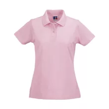 Női Galléros póló  Rövid ujjú Russell Europe Ladies\' Piqué Polo    Fekete   urespolo.hu
