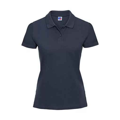 Női Galléros póló  Rövid ujjú Russell Europe Ladies' Piqué Polo    Sötétkék (navy)   urespolo.h