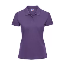 Női Galléros póló  Rövid ujjú Russell Europe Ladies' Piqué Polo    Lila   urespolo.hu