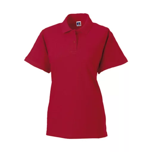 Női Galléros póló  Rövid ujjú Russell Europe Ladies\' Piqué Polo    Narancssárga   urespolo.hu
