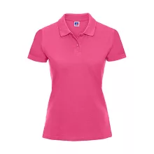 Női Galléros póló  Rövid ujjú Russell Europe Ladies' Piqué Polo    Fuchsia   urespolo.hu