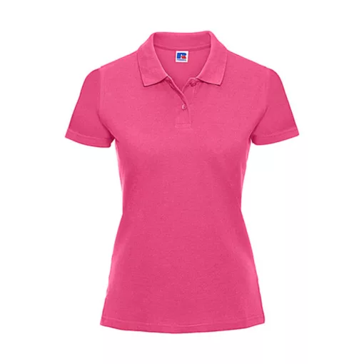 Női Galléros póló  Rövid ujjú Russell Europe Ladies' Piqué Polo    Fuchsia   urespolo.hu