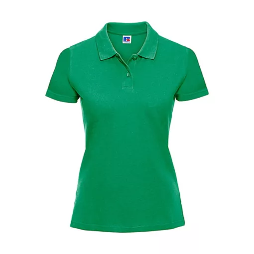 Női Galléros póló  Rövid ujjú Russell Europe Ladies' Piqué Polo    Almazöld   urespolo.hu