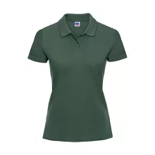 Női Galléros póló  Rövid ujjú Russell Europe Ladies' Piqué Polo    Sötétzöld   urespolo.hu
