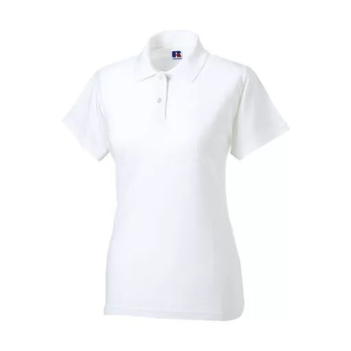 Női Galléros póló  Rövid ujjú Russell Europe Ladies\' Piqué Polo    Világos Oxford   urespolo.hu