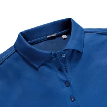 Női rövid ujjú galléros póló Russell Europe Ladies\' Tailored Stretch Polo XS, Sötétkék (navy)