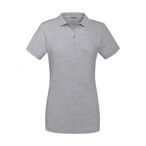Női rövid ujjú galléros póló Russell Europe Ladies' Tailored Stretch Polo L, Világos Oxford