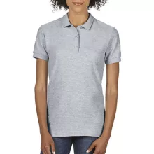 Női Galléros póló  Rövid ujjú Gildan Premium Cotton Ladies\' Double Piqué Polo   Sportszürke   u