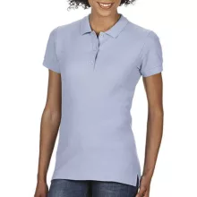 Női Galléros póló  Rövid ujjú Gildan Premium Cotton Ladies\' Double Piqué Polo   Ír zöld   uresp