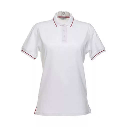 Női galléros póló  rövid ujjú Kustom Kit St. Mellion Polo   Sötétkék navy/világos kék   urespol