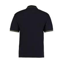 Férfi rövid ujjú galléros póló Kustom Kit Men\'s Classic Fit St. Mellion Polo L, Sötétkék navy/n
