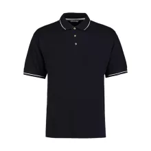 Férfi rövid ujjú galléros póló Kustom Kit Men's Classic Fit St. Mellion Polo XL, Sötétkék navy/