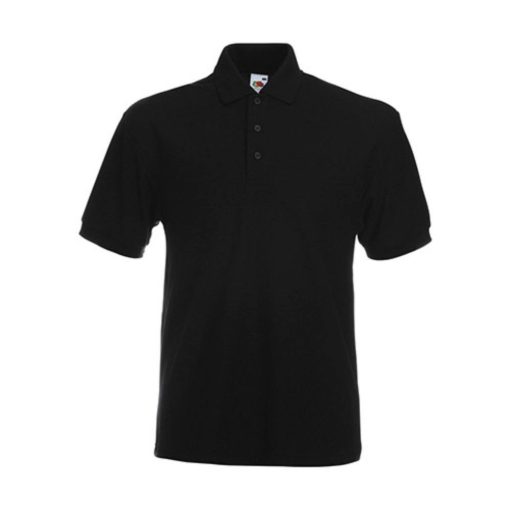 Férfi Galléros póló  Rövid ujjú Fruit of the Loom Heavyweight 65:35 Polo   Fehér   urespolo.hu