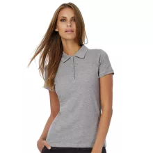 Női galléros póló  rövid ujjú B&C Safran Timeless Women - PW457   Fehér   urespolo.hu