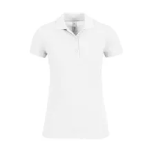 Női galléros póló  rövid ujjú B&C Safran Timeless Women - PW457   Fehér   urespolo.hu