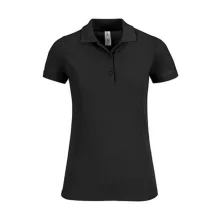 Női galléros póló  rövid ujjú B&C Safran Timeless Women - PW457   Fehér   urespolo.hu