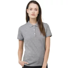 Női galléros póló  rövid ujjú B&C Safran Timeless Women - PW457   Fehér   urespolo.hu