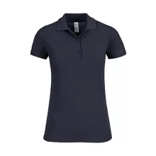 Női galléros póló  rövid ujjú B&C Safran Timeless Women - PW457   Királykék   urespolo.hu