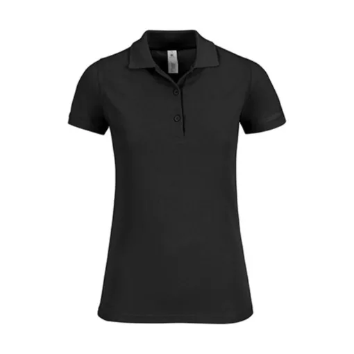 Női galléros póló  rövid ujjú B&C Safran Timeless Women - PW457   Lila   urespolo.hu
