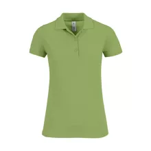 Női galléros póló  rövid ujjú B&C Safran Timeless Women - PW457   Pisztáciazöld   urespolo.hu