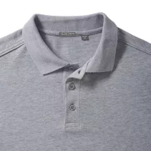 Férfi rövid ujjú felső Russell Europe Men\'s Tailored Stretch Polo XL, Fehér